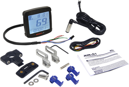 Koso XR-01 Universal Electronic Motorcycle LCD Digital Speedometer Gauge