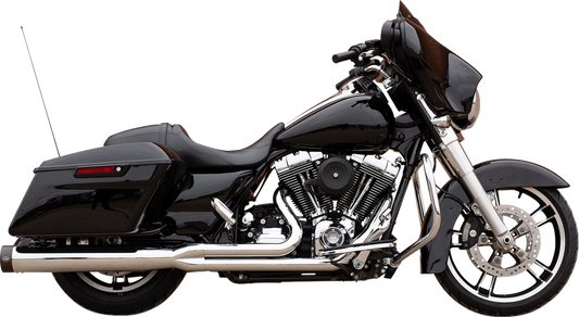 S&S Sidewinder Chrome 2-1 Exhaust System fits 2007-2016 Harley Touring FLHT FLTR