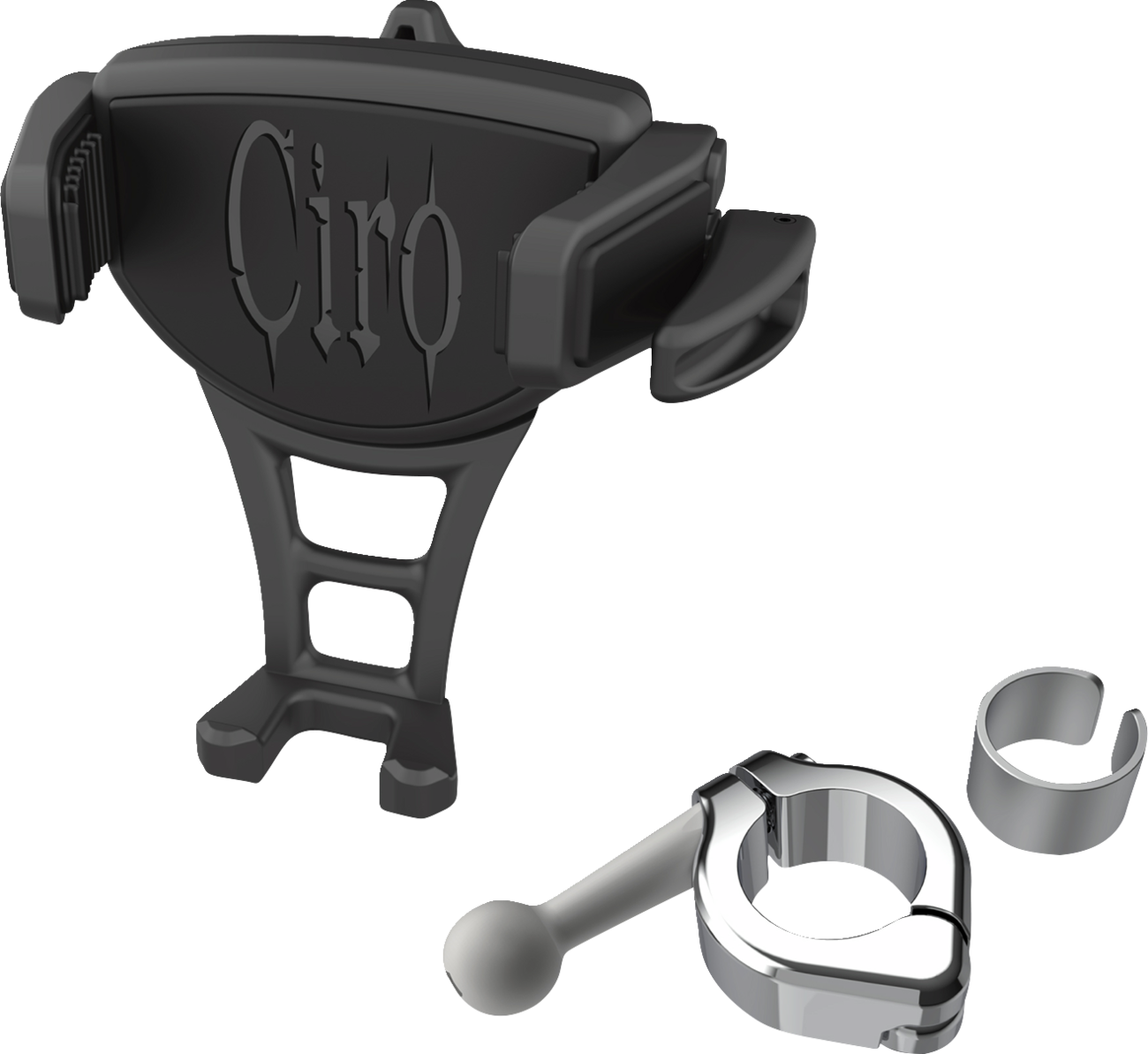 Ciro Constrictor Universal 7/8 & 1" Handlebar Adjustable Phone Mount Holder Kit