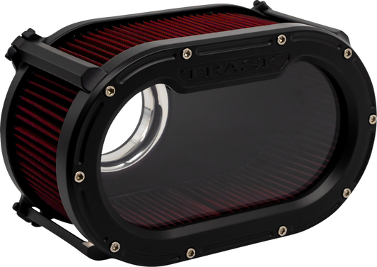 Trask Big Papi High-Flo Flat Black Air Filter for 2023-26 Harley Touring Softail