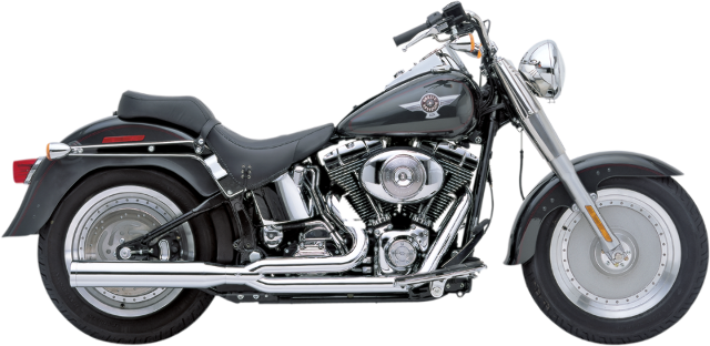 Cobra Power 2:1 Exhaust fits 1986-2006 Harley Softail Fat Boy Night Train