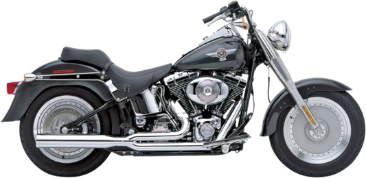 Cobra Power 2:1 Exhaust fits 1986-2006 Harley Softail Fat Boy Night Train