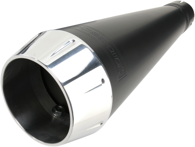 Bassani Black 2-1 Road Rage Megaphone Short Exhaust for 04-13 Harley Sportster