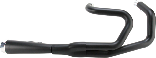 Bassani Black 2-1 Road Rage Megaphone Short Exhaust for 04-13 Harley Sportster