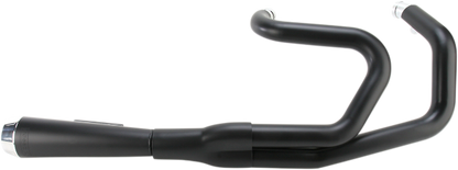 Bassani Black 2-1 Road Rage Megaphone Short Exhaust for 04-13 Harley Sportster