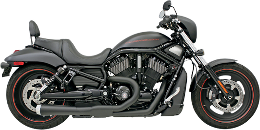 Bassani Black 4" Road Rage 2-1 Exhaust fits 07-17 Harley V-rod VRSCDX VRSCD