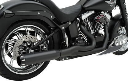 Bassani Chrome B4 Straight 2-1 Exhaust for 99-16 Harley Touring FLHX FLHR FLTR