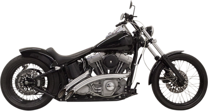 Bassani Chrome Curved Sweeper Exhaust 1986-2017 Harley DYNA Softail FXD FXDB