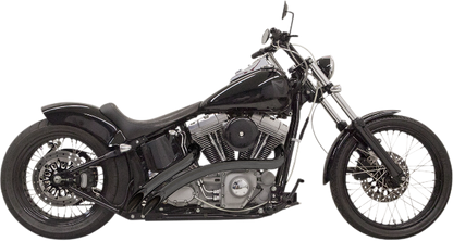 Bassani Black Sweeper Exhaust fits 1986-2017 Harley DYNA Softail FXST FXDB