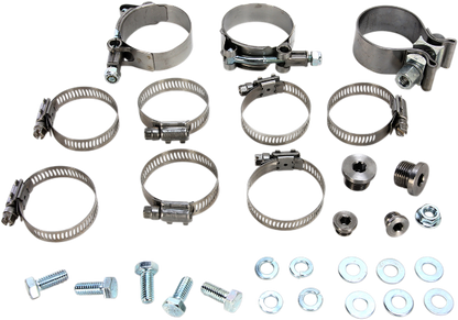 Bassani True Dual Down Under Exhaust fits 2009-2016 Harley Touring FLHR FLHX