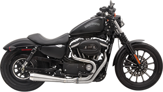 Bassani Brushed Road Rage Motorcycle Exhaust for 86-03 Harley Sportster XL XLH
