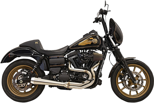 Bassani Greg Lutzka 2:1 Limited Edition Exhaust System for 1991-2017 Harley Dyna