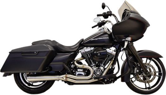 Bassani 4" Road Rage 3 Megaphone Exhaust System fits 95-16  Harley Touring