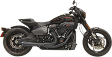 Bassani 2-1 Black Road Rage Exhaust fits 2018-21 Harley Softail FLFB FXBR FXDRS
