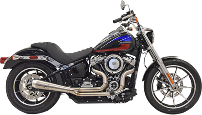 Bassani 2-1 Road Rage 3 Stainless Steel Exhaust 2018-2021 Harley Softail FXLR