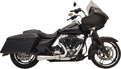 Bassani Stainless Steel 2-1 Short Road Rage Exhaust 95-16 Harley Touring FLHX
