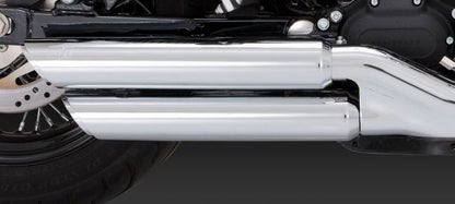 Vance & Hines Twin Slash 3" Slip On Mufflers fits 2008-2017 Harley Dyna FXDF