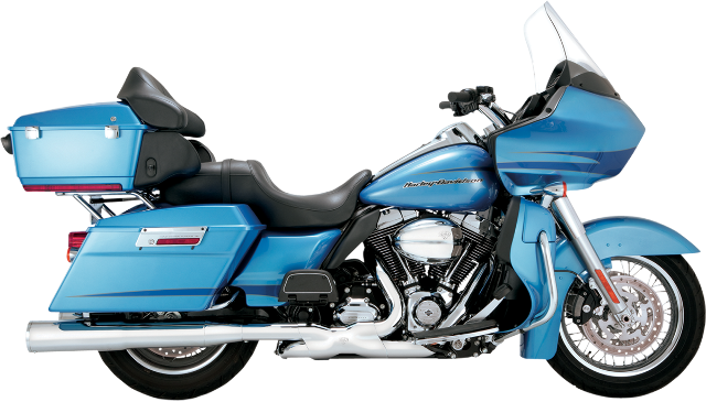 Vance & Hines Hi-Output Slip-on Mufflers Harley 1995-16 Touring FLHR FLHX 16455