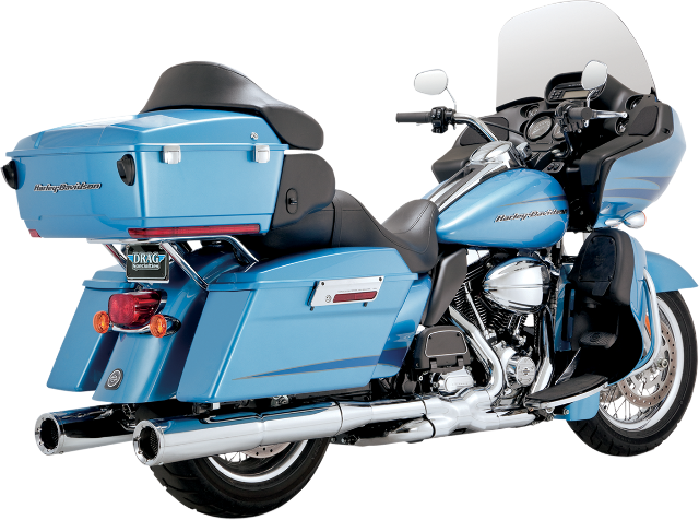 Vance & Hines Hi-Output Slip-on Mufflers Harley 1995-16 Touring FLHR FLHX 16455