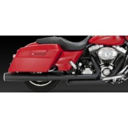 Vance & Hines Hi Output Slip On Black Mufflers for Harley 1995-2016 Touring FLTR