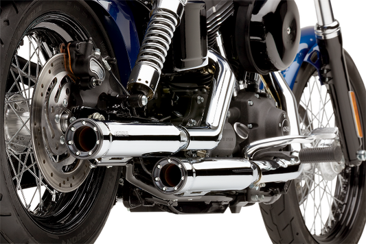 Cobra RPT 3" Motorcycle Slip on Exhaust Mufflers 1995-2017 Harley Dyna FXDB FXDL