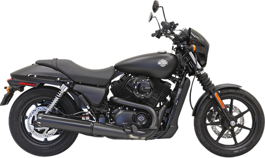 Bassani Black 4" Slip On Exhaust Muffler 2015-2019 Harley Davidson XG Street