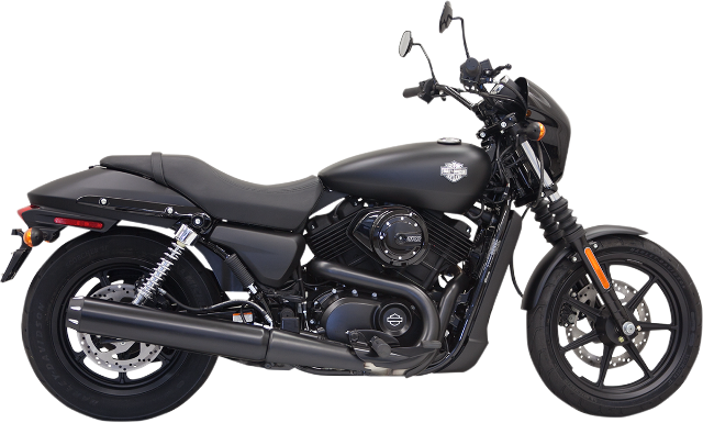 Bassani 4" Megaphone Slip On Exhaust Muffler 2015-2019 Harley XG500 XG750 Street