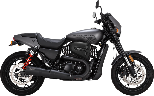 Vance & Hines Matte Black Hi Output Muffler for 2015-20 Harley XG Street 47943