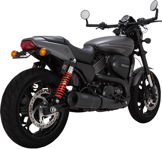 Vance & Hines Matte Black Hi Output Muffler for 2015-20 Harley XG Street 47943