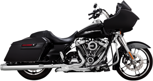 Vance & Hines Chrome Torquer 450 Exhaust Mufflers for 2017-2024 Harley Touring