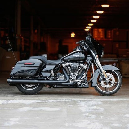 S&S GNX Black 4.5" Rear Slip on Exhaust Mufflers 2017-2022 Harley Touring FLHX