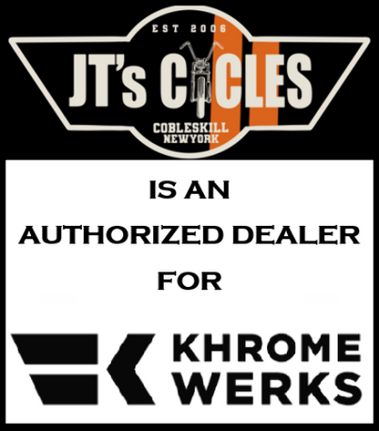Khrome Werks 4" HP Plus Chrome Slip On Mufflers fits 2017-2026 Harley Touring M8