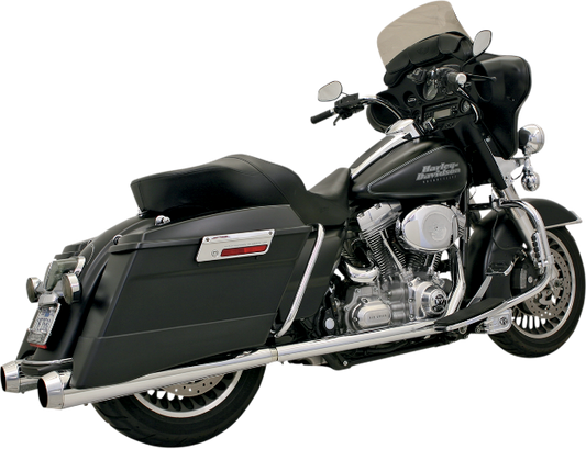 Bassani Power Curve True-Dual Exhaust Headpipes for 1995-08 Harley Touring FLHR