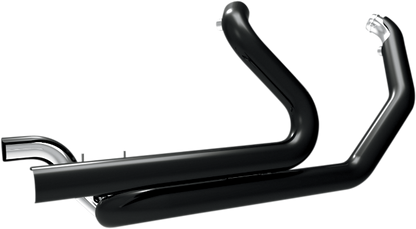 Khrome Werks Aggressor Black 2-1-2 Header Pipes for 1995-2008 Harley Touring