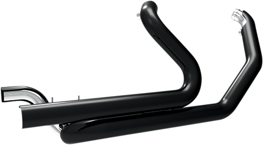 Khrome Werks Aggressor Black 2-1-2 Header Pipes for 1995-2008 Harley Touring
