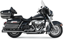 Bassani True Dual Crossunder Chrome Exhaust Headpipes 09-16 Harley Touring FLHX