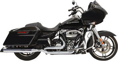 Bassani True Dual Cross-Under Exhaust Headpipes for 2017-2024 Harley Touring