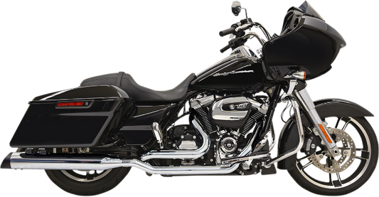 Bassani True Dual Cross-Under Exhaust Headpipes for 2017-2024 Harley Touring