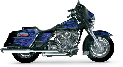 S&S Power Tune Chrome Dual Header System 09-16 Harley Davidson Touring FLHX FLHR