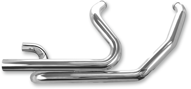 S&S Power Tune Chrome Dual Header System 09-16 Harley Davidson Touring FLHX FLHR