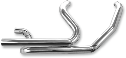 S&S Power Tune Chrome Dual Header System 09-16 Harley Davidson Touring FLHX FLHR