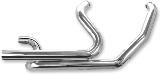 S&S Power Tune Chrome Dual Header System 09-16 Harley Davidson Touring FLHX FLHR