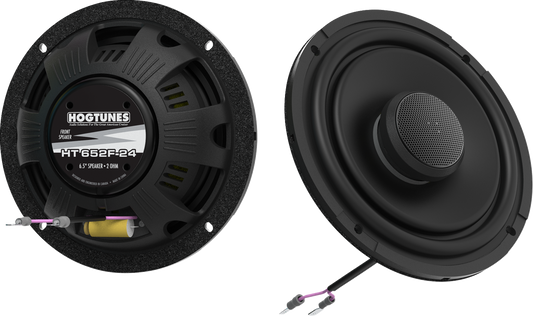Hogtunes 6.5" Front Fairing Speakers fits 2024-2026 Harley Road Street Glide