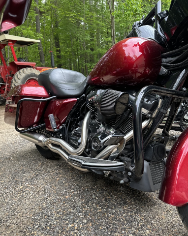 Vance & Hines Gaslighter 2-1 Brushed Exhaust System for 2017-2026 Harley Touring