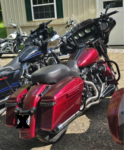 Vance & Hines Gaslighter 2-1 Brushed Exhaust System for 2017-2026 Harley Touring