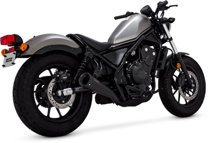 Vance & Hines Black Upsweep Slip on Muffler 2017-2025 Honda Rebel CMX 500 300