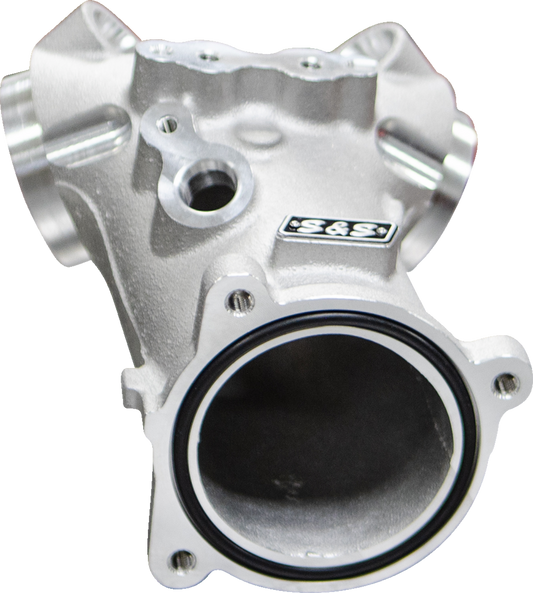 S&S Performance CNC Machined 55MM Manifold for 2017-2023 Harley Touring Softail