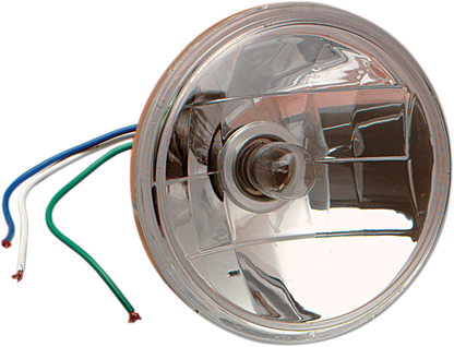 Drag Specialties 12v Incandescent 4-1/2" Diamond Motorcycle Driving Spotlight