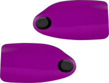 Klock Werks Flare Purple Hand Guards fits 2002-2025 Harley Hydraulic Clutch