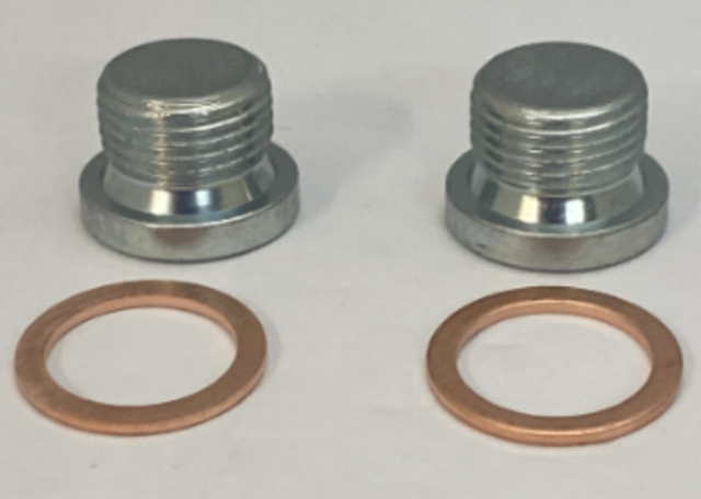 Vance & Hines Motorcycle Exhaust 18mm Oxygen Sensor Port Plugs fits Harley